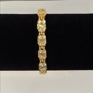 Keroppi Gold Bracelet - just about 8 inches